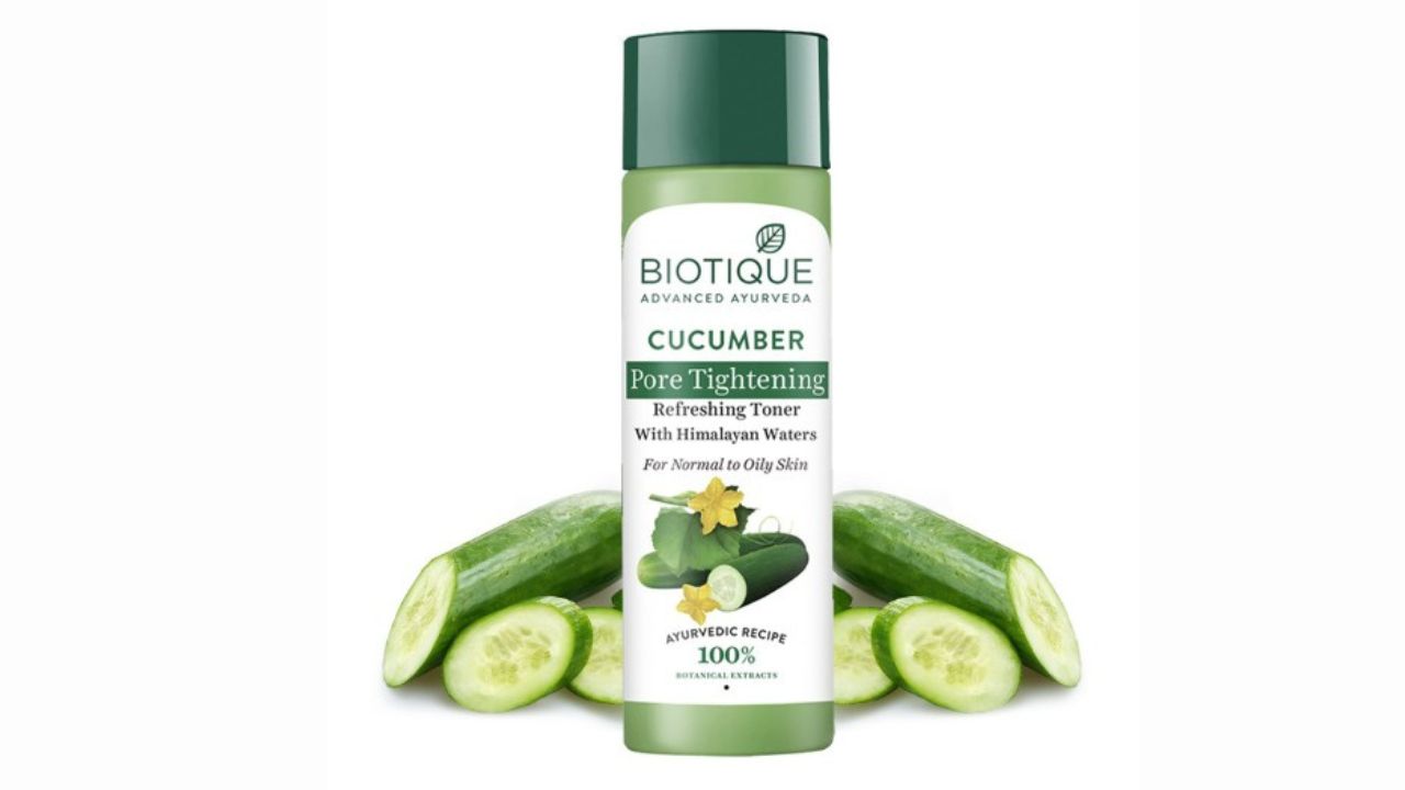 Biotique Cucumber Pore Tightening Normal to Oily Skin Refreshing Toner