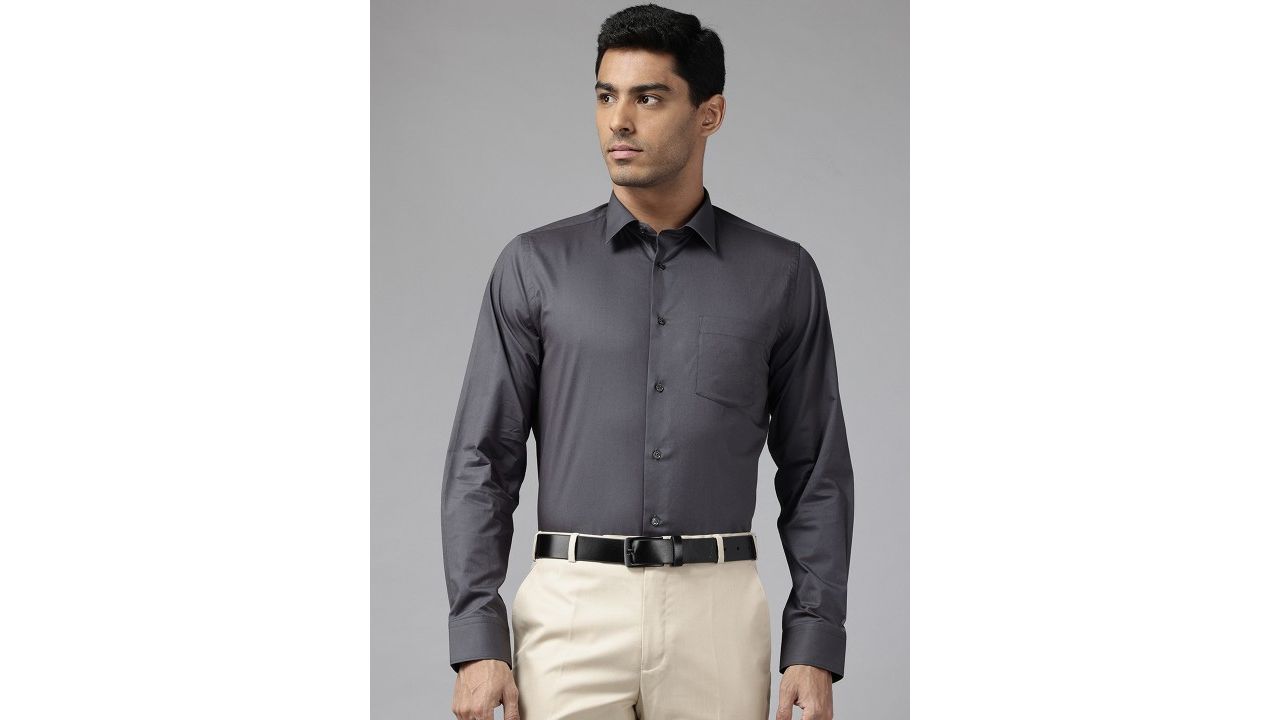 Blackberrys Cotton Slim Fit Formal Shirt
