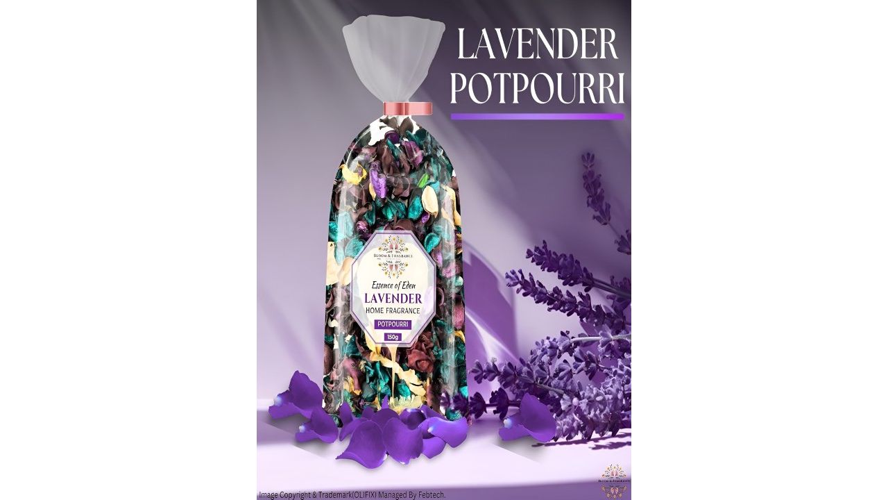 Bloom & Fragrance Lavender Potpourri Bowl Filler 150g