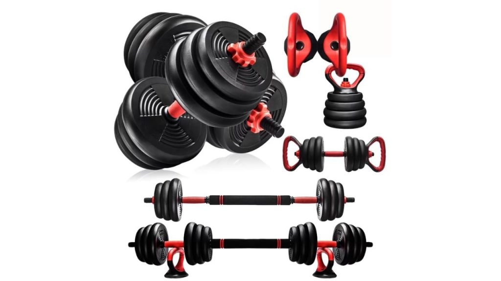 Burnlab 6-in-1 Multifunctional Weight Training Kit – The Mini Gym-in-a-Box
