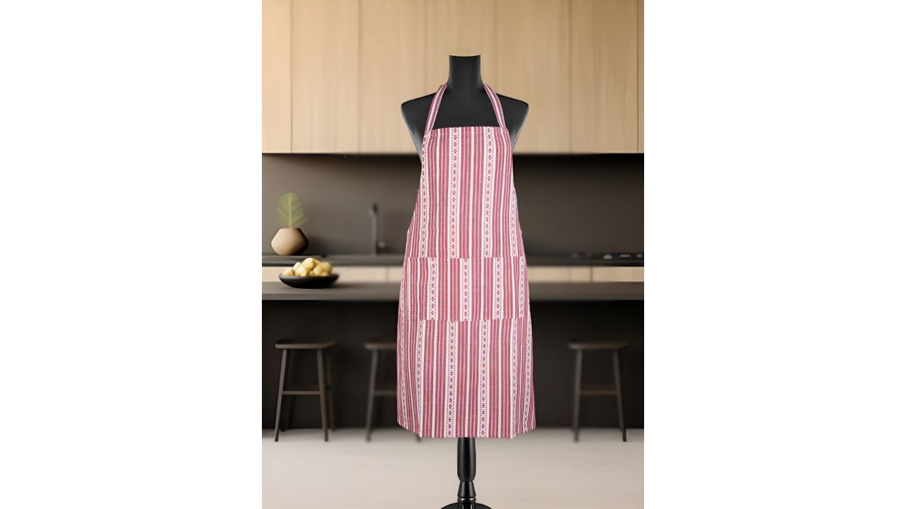 CDI 4 Pcs Striped Cotton Kitchen Linen Set