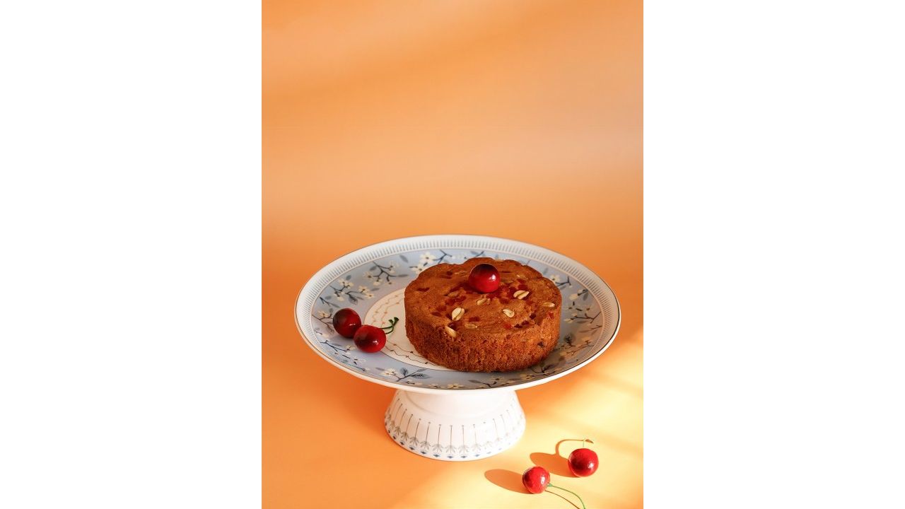 CLAY CRAFT Magique By The Wishing Chair River Of Flowers Cakestand- Dia-27Cm (T02)