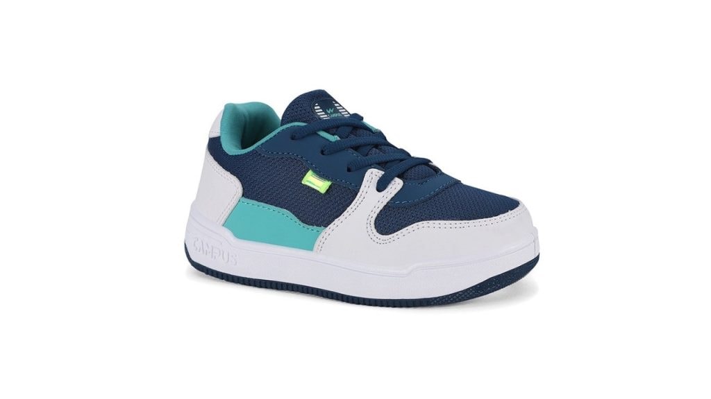CampusKids Colourblocked Lightweight Sneakers