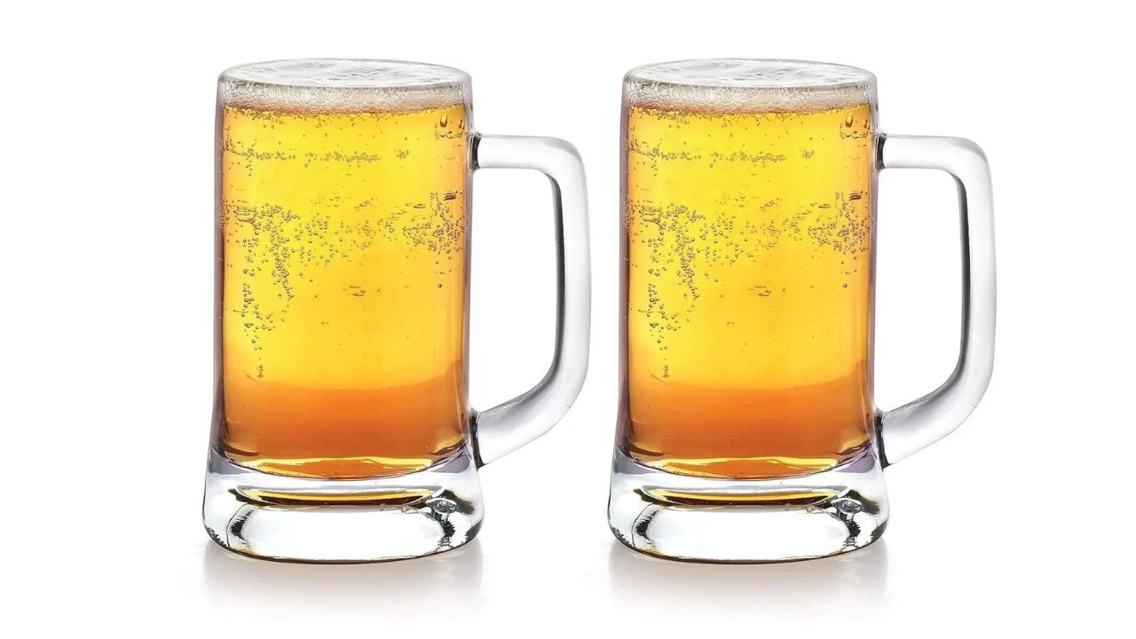 Cello (Pack of 2) Stern Beer Mug with Handle