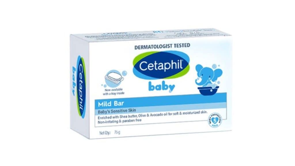 Cetaphil Baby Mild Bar Kids Soap with Shea Butter