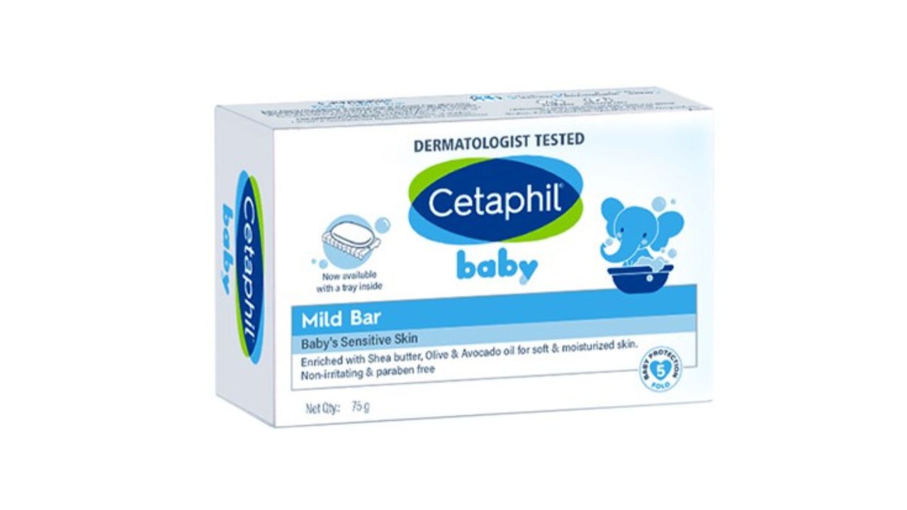 Cetaphil Baby Mild Bar Kids Soap with Shea Butter