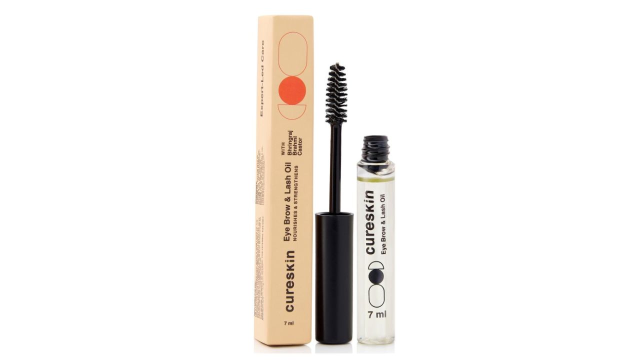 Cureskin Eyebrow & Lash Oil With Bhringraj & Castor - 7 ml