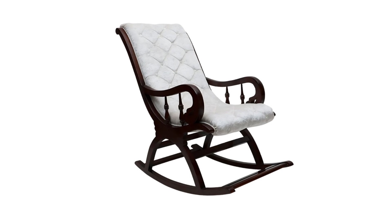 DZYN FurnituresTeak Wood Rocking Chair