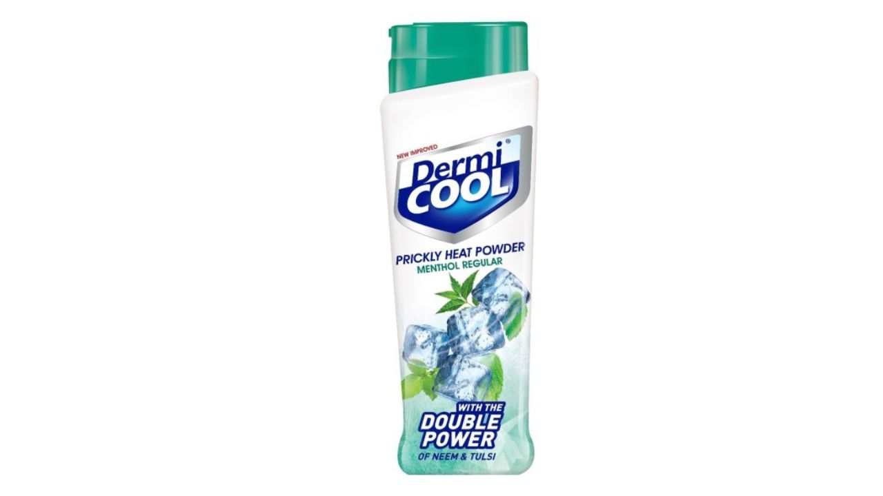 DermiCOOL Menthol Regular Prickly Heat Powder with Neem & Tulsi - 400 g