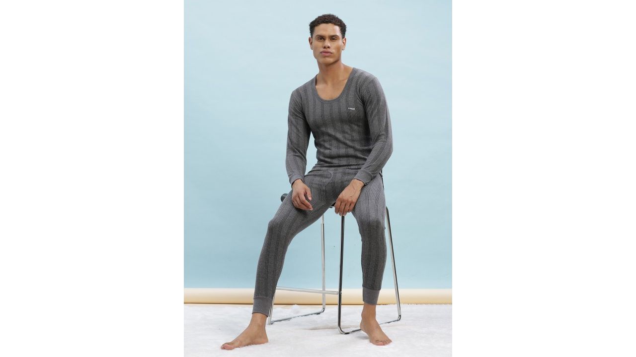 Dollar Ultra Men Self-Design Cotton Thermal Set