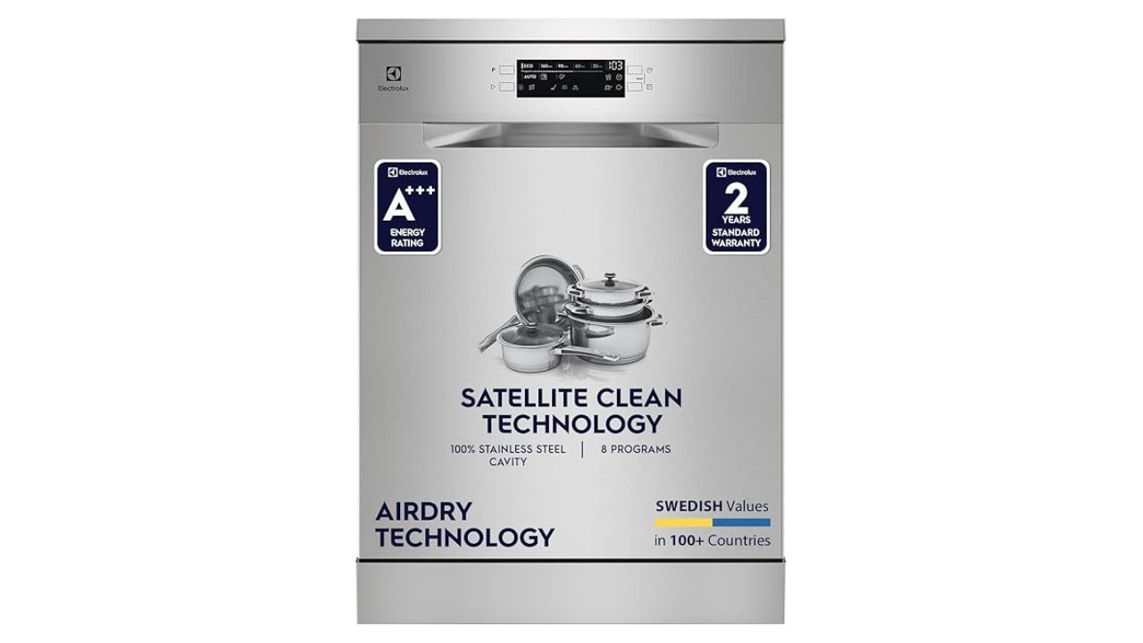 Electrolux 14 Place Settings Dishwasher Machine for Home