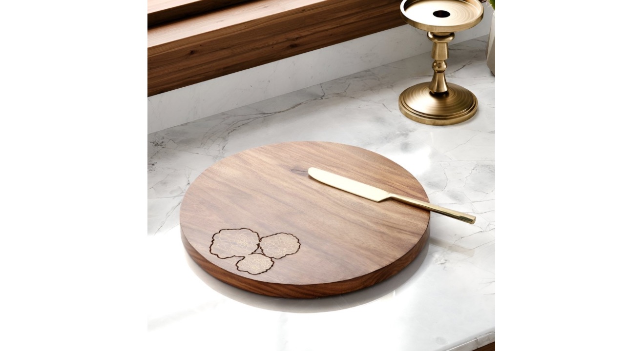 EyaasBrown Wood Trivet