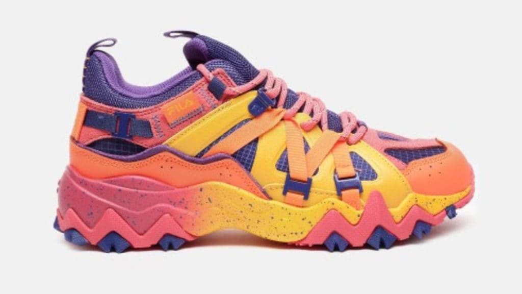 FILA Women Multi Color Printed PU EXCURSION Fashion Sneakers