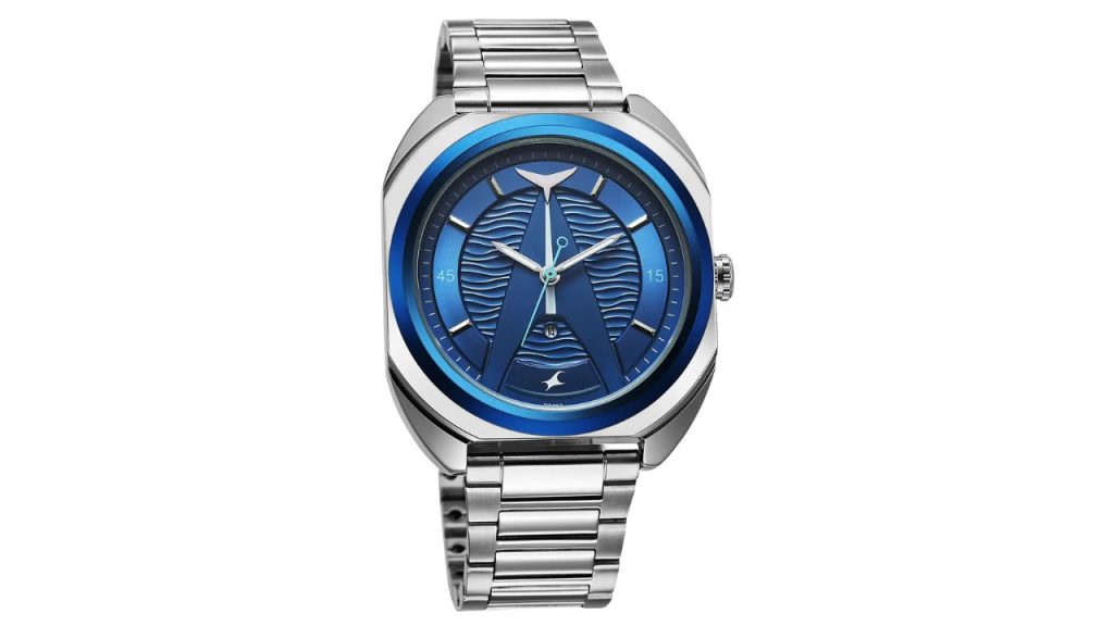 Fastrack Oceanyx Quartz Blue Shaped Dial Men's Watch / Analog Watch - For Men 3326KM01