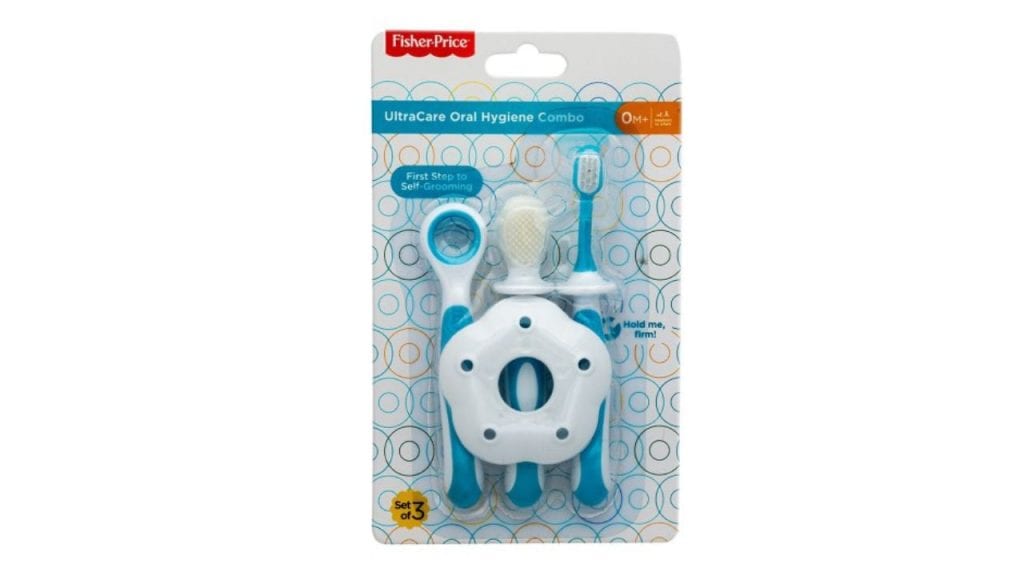 Fisher-Price Blue Kids Ultra Care Oral Hygiene Combo For Babies