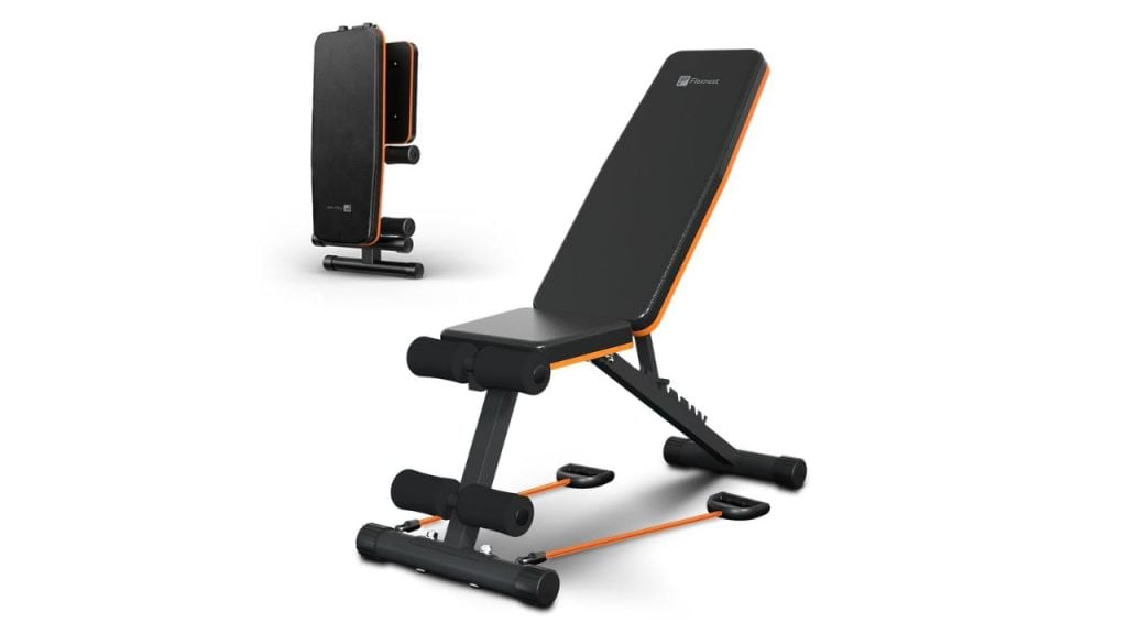Flexnest Adjustable & Foldable Gym Bench – The Heavy-Duty Workhorse