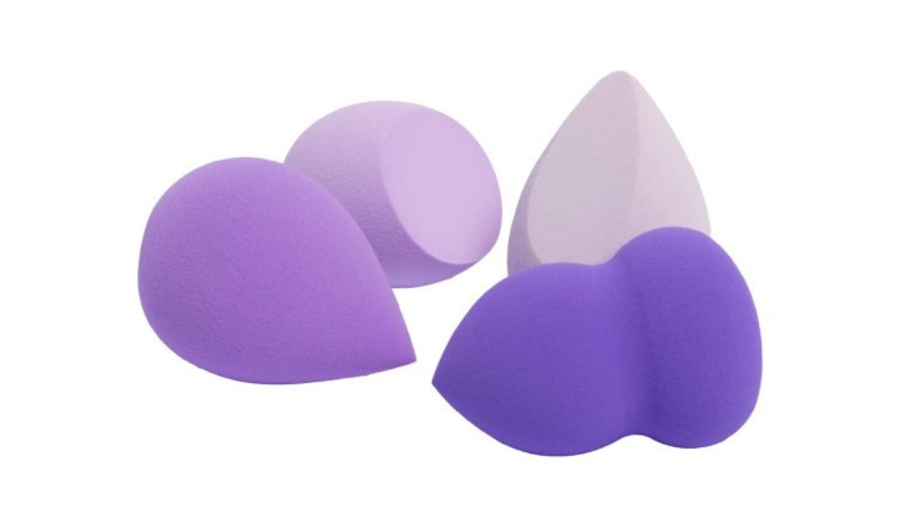 GUBB Set of 4 Beauty Blender Sponges - Purple