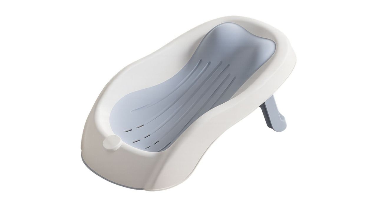 GUCHIGUBlue Infant Soft Anti-Slip BathTub