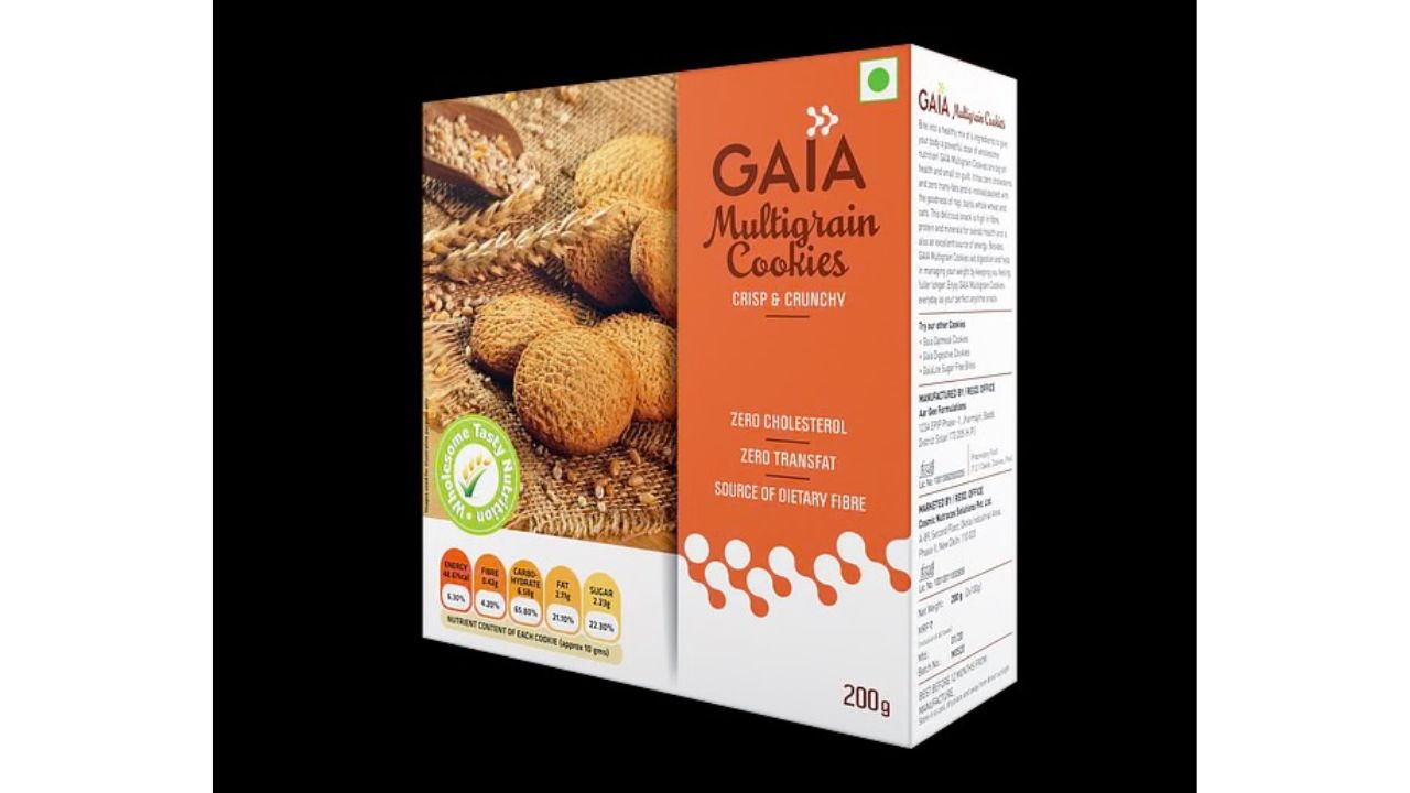 Gaia Multi-Grain Cookies 200g