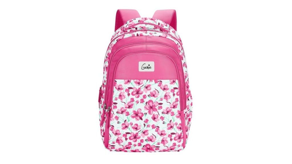 Genie Unisex Floral Print Backpack-27L