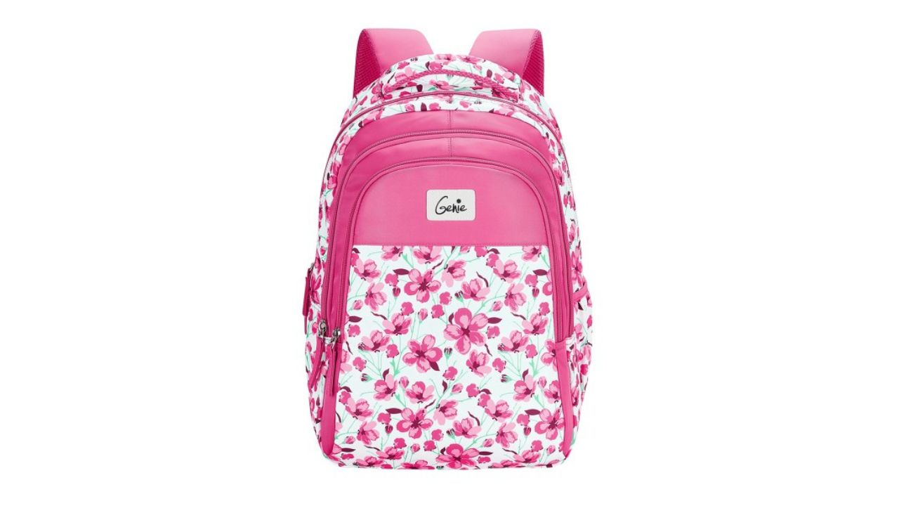 Genie Unisex Floral Print Backpack-27L