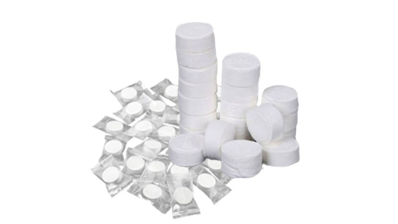 Ginni Magic Dry Coin Tissue Expands With Water - 300 Tissues