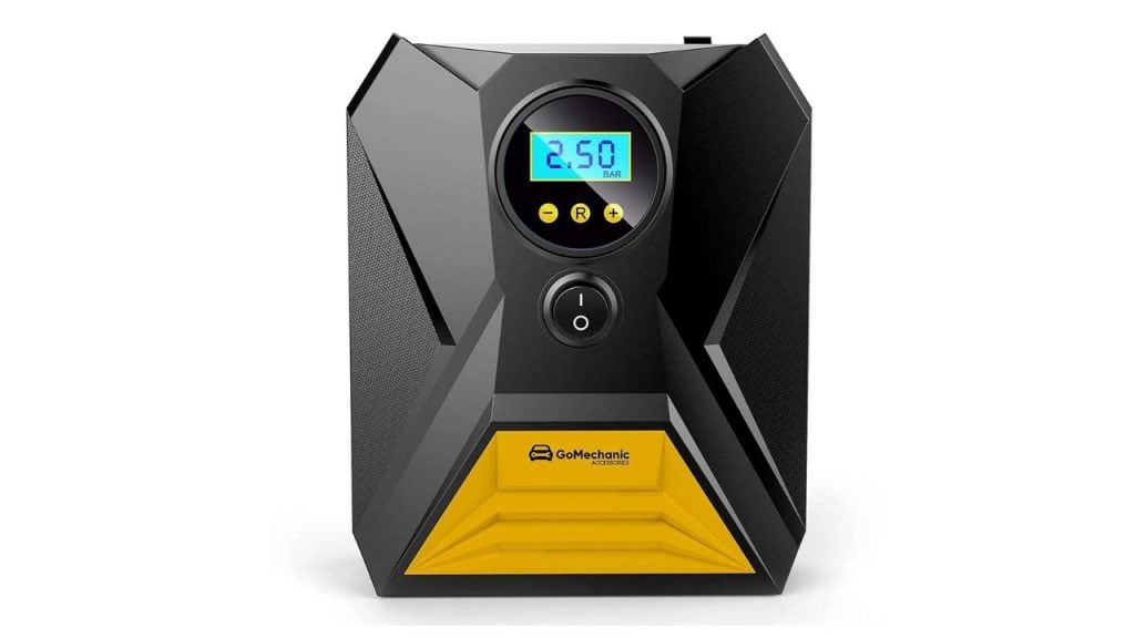 GoMechanic Gusto Digital Tyre Inflator – Workshop Power, Pocket Size