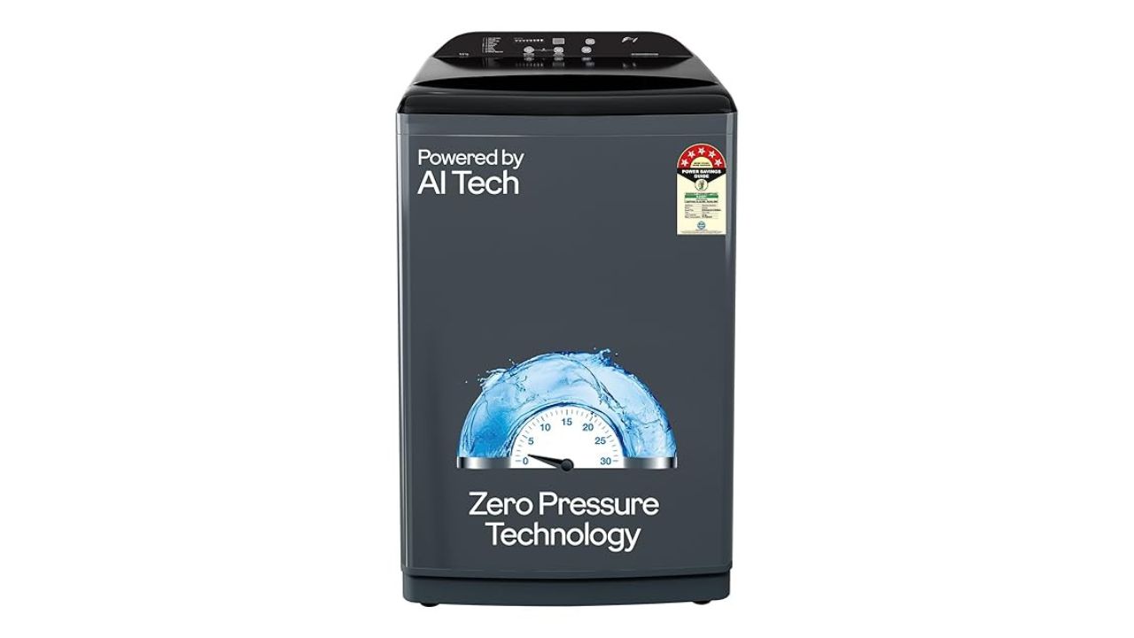 Godrej 8 Kg 5 Star AI Powered, Inbuilt Heater, Top Load Washing Machine