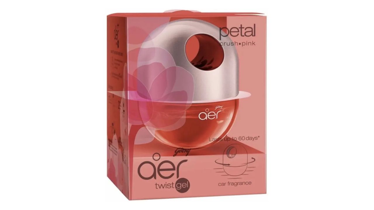 Godrej Aer Rose Car Perfume Freshener Diffuser