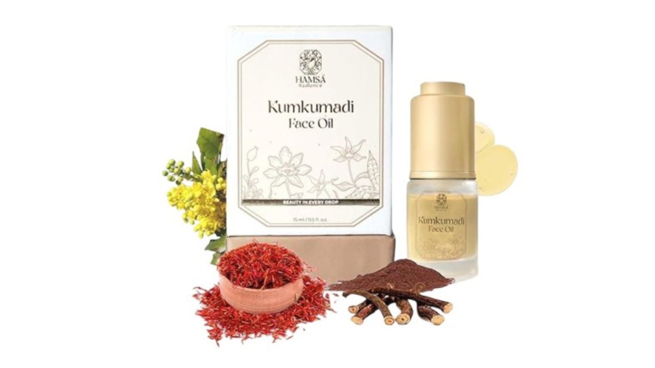 HAMSA RADIANCE Kumkumadi Face Oil With Laccifer Lacca