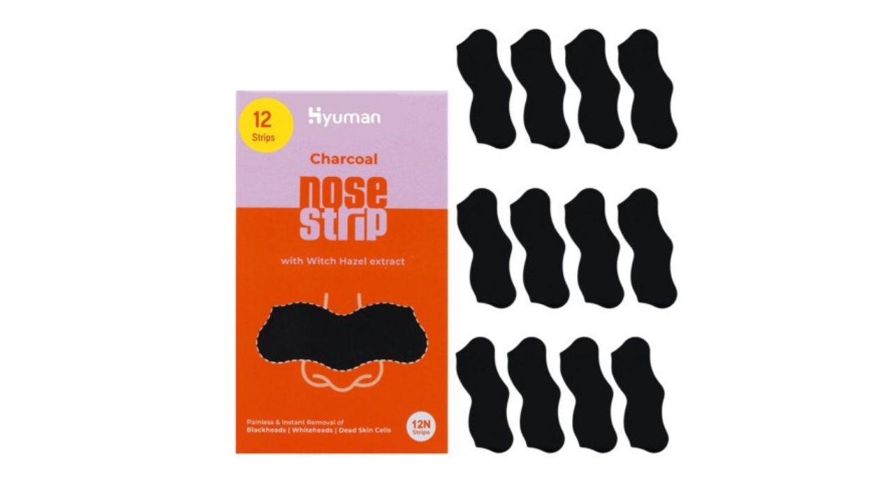 HYUMAN Nose Strip For Blackhead Whitehead Remover- 12 Strips