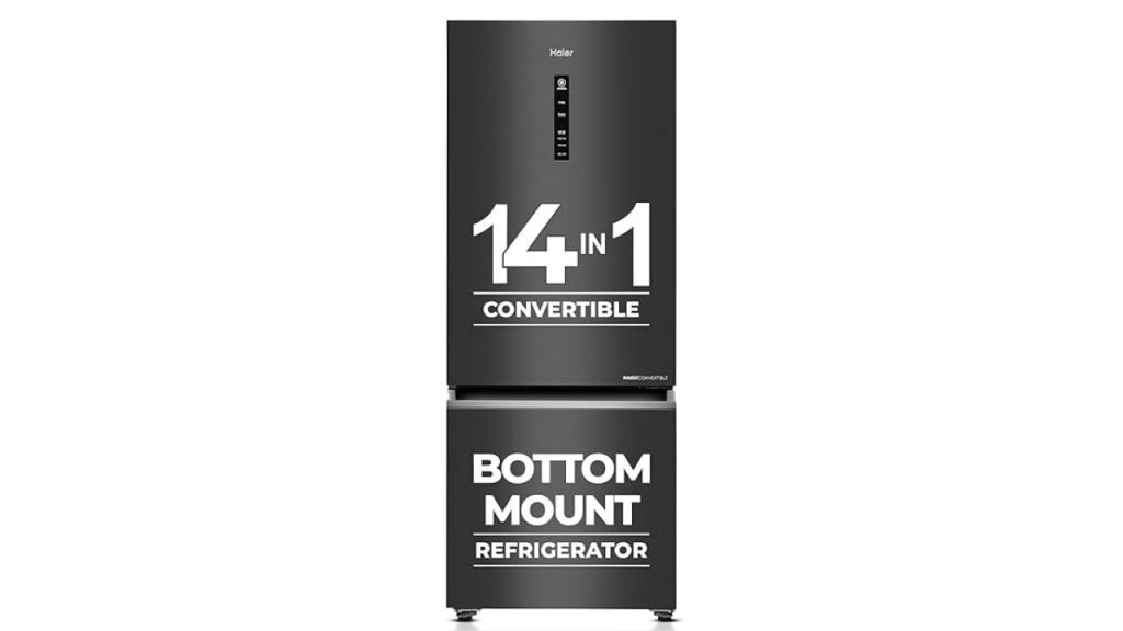 Haier 325 L 3 Star Frost Free Bottom Mount Double Door Refrigerator