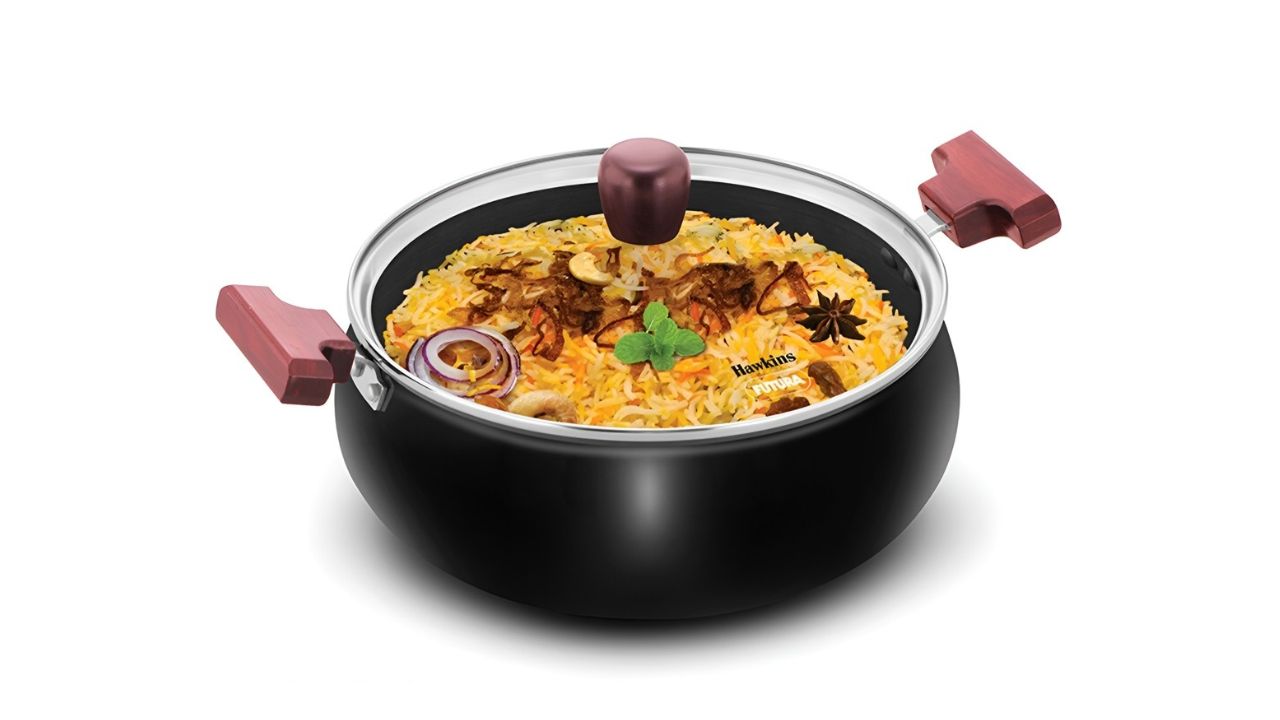 HawkinsBlack Futura 5L Cook n Serve Handi with Lid