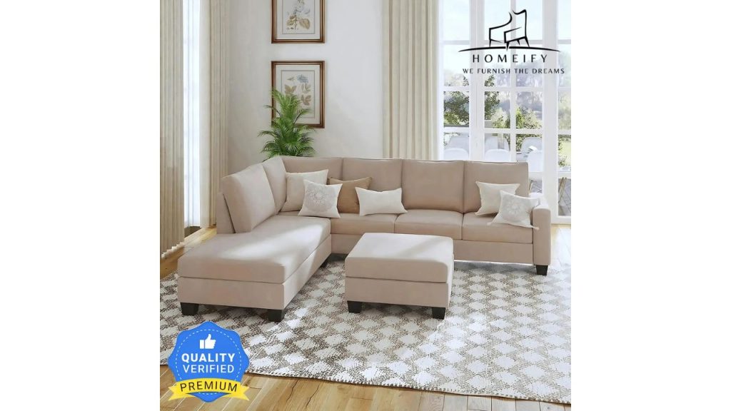Homeify Atlantic Fabric 5- to 6-Person Sofa
