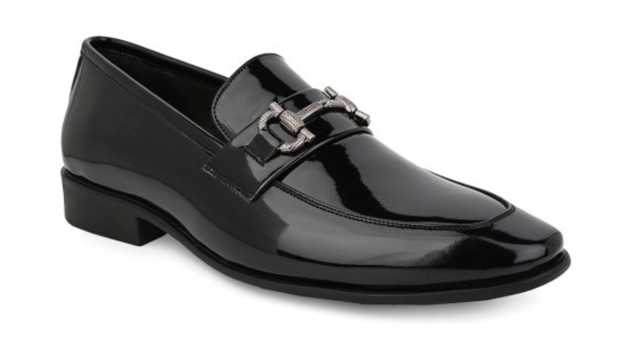 House of Pataudi Men Slip-On Formal Loafers