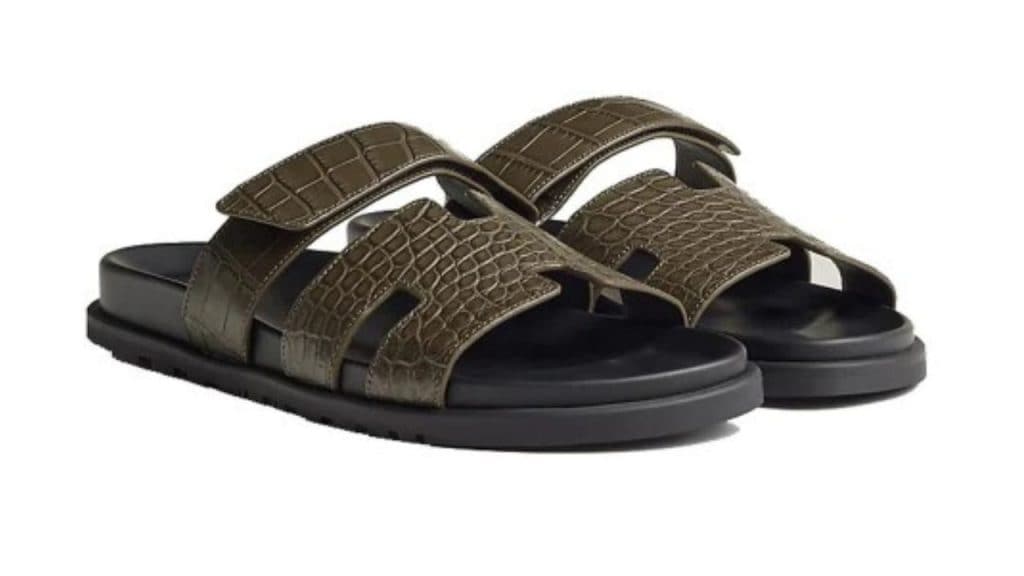 ITALIAN SHOES CO Green Flip Flops