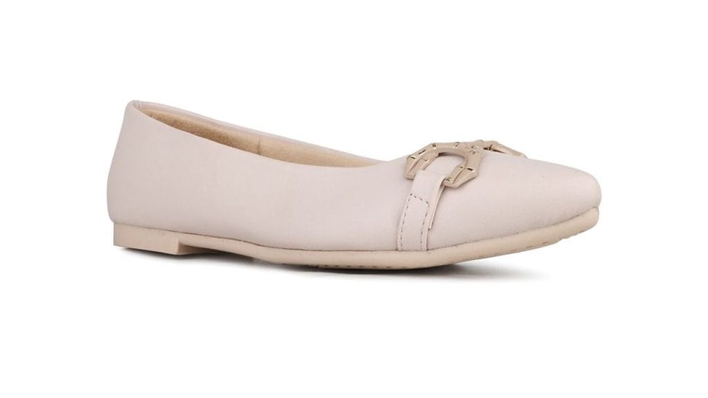 Inc 5Women Pointed Toe Ballerina with Buckles Flats