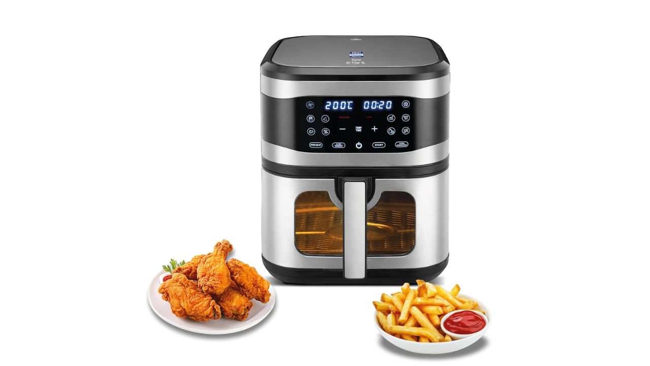 KENT Digital Air Fryer 8L – Big Size, Bigger Appetite