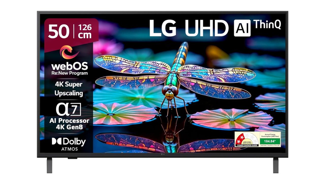 LG 126 cm (50 inches) UA82 Series 4K Ultra HD Smart webOS LED TV