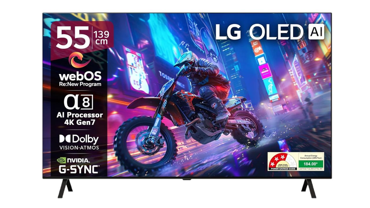 LG 139 cm (55 inches) OLED B4 Series 4K Ultra HD Smart OLED TV