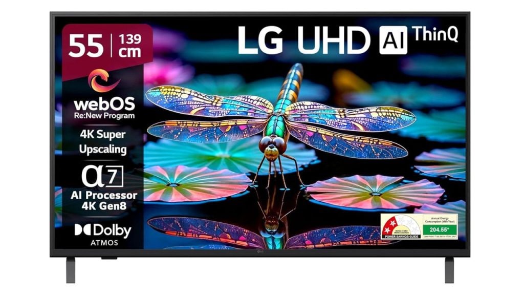 LG 139 cm (55 inches) UA82 Series 4K Ultra HD Smart webOS LED TV