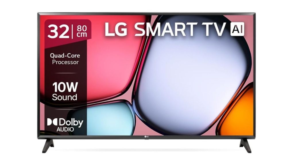 LG 32-inch HD Ready Smart LED TV – Compact with WebOS Magic