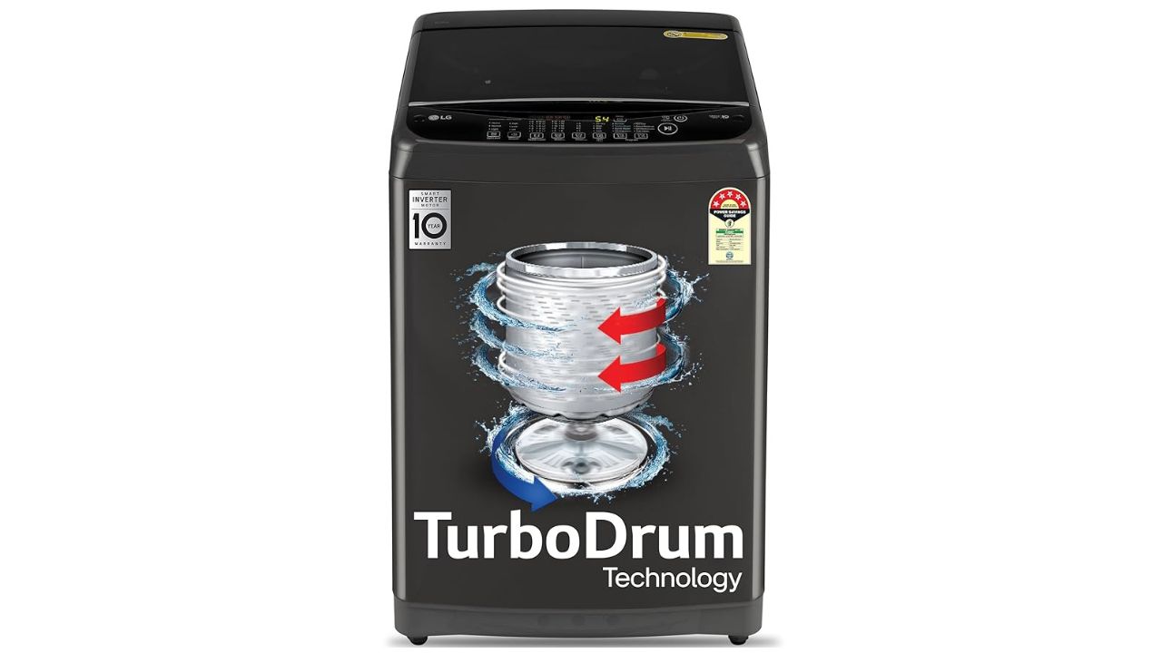 LG 9 Kg 5 Star Smart Inverter Top Load Washing Machine