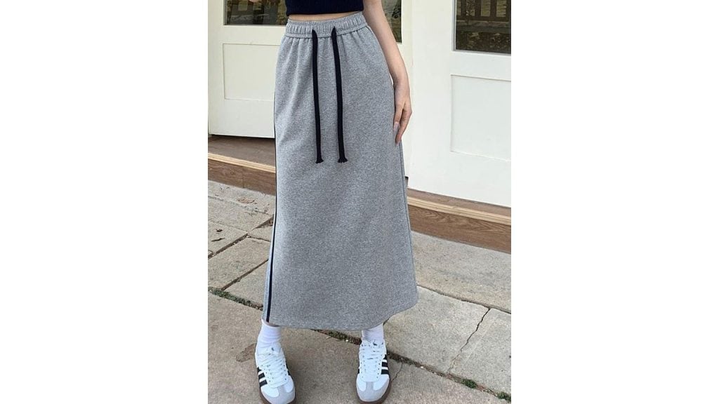 LULU & SKY Pure Cotton A-Line Midi Skirts