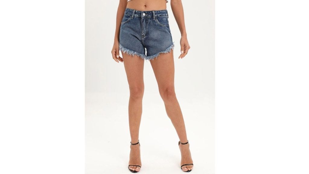 LULU & SKY Women Slim Fit Denim Shorts