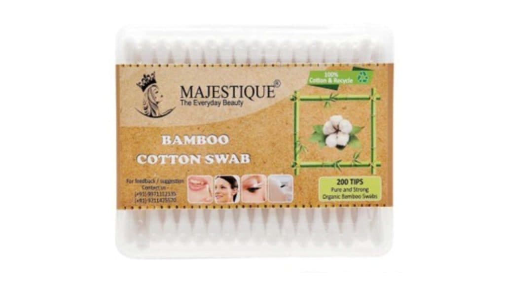 MAJESTIQUE Bamboo Sticks Cotton Swabs & Baby Cotton Swabs