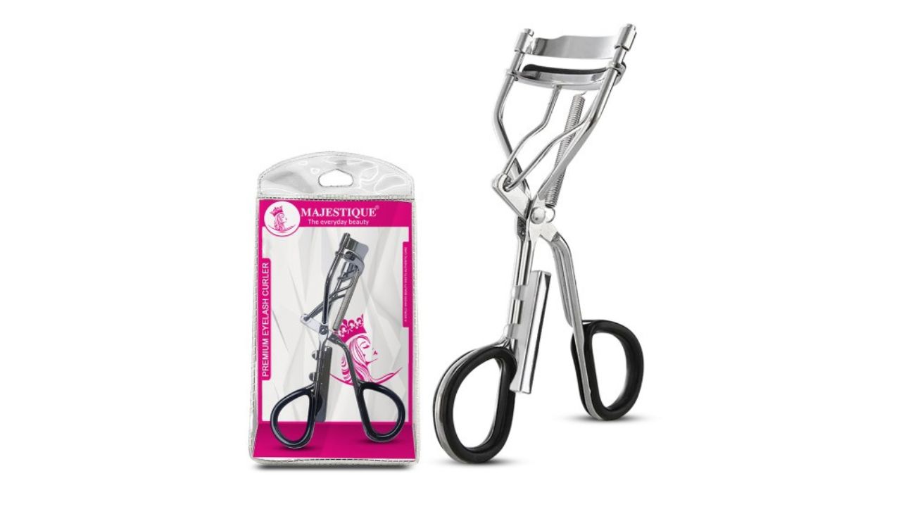 MAJESTIQUE Premium Instant Lift & Non-Slip Handle Eyelash Curler