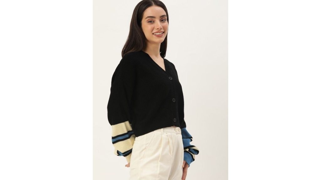Mast & Harbour Long Sleeves V-Neck Cardigan