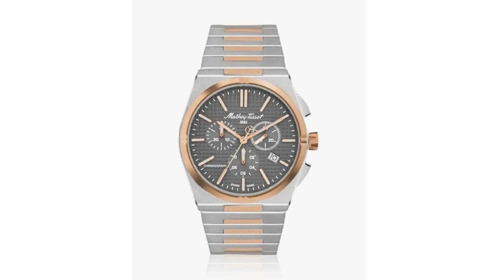 Mathey-Tissot Chronograph Swiss Made Brown Dial Analog Watch - For Men H117CHRS