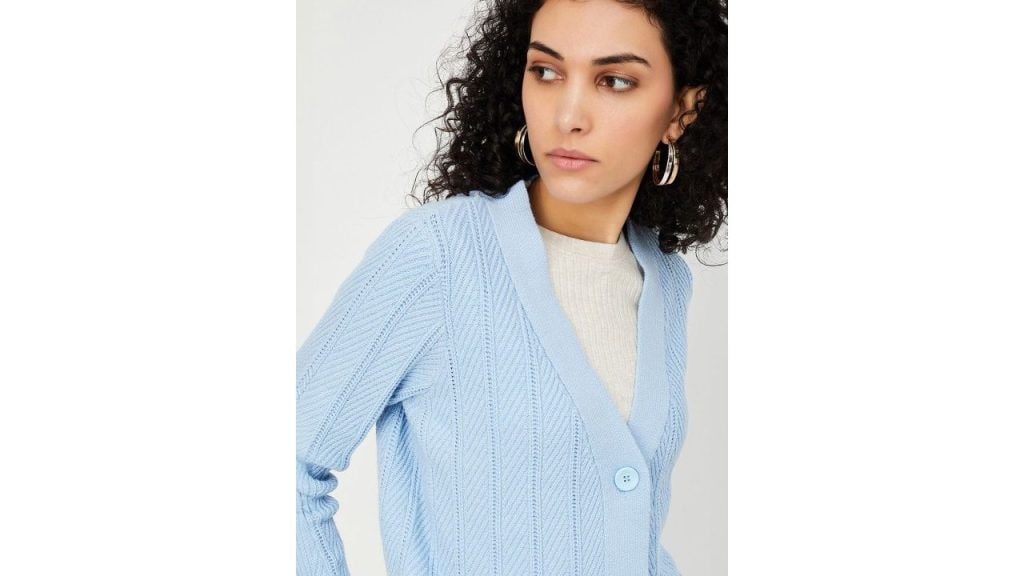 Max Women Cable Knit Cardigan